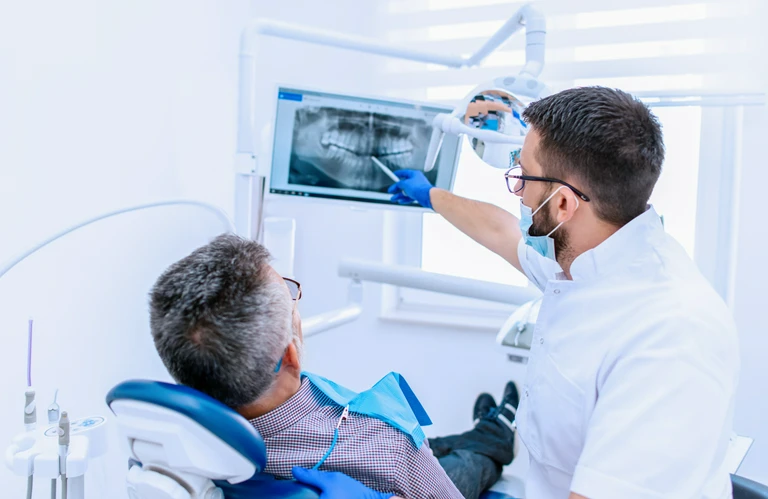 zdjęcie rtg zębów